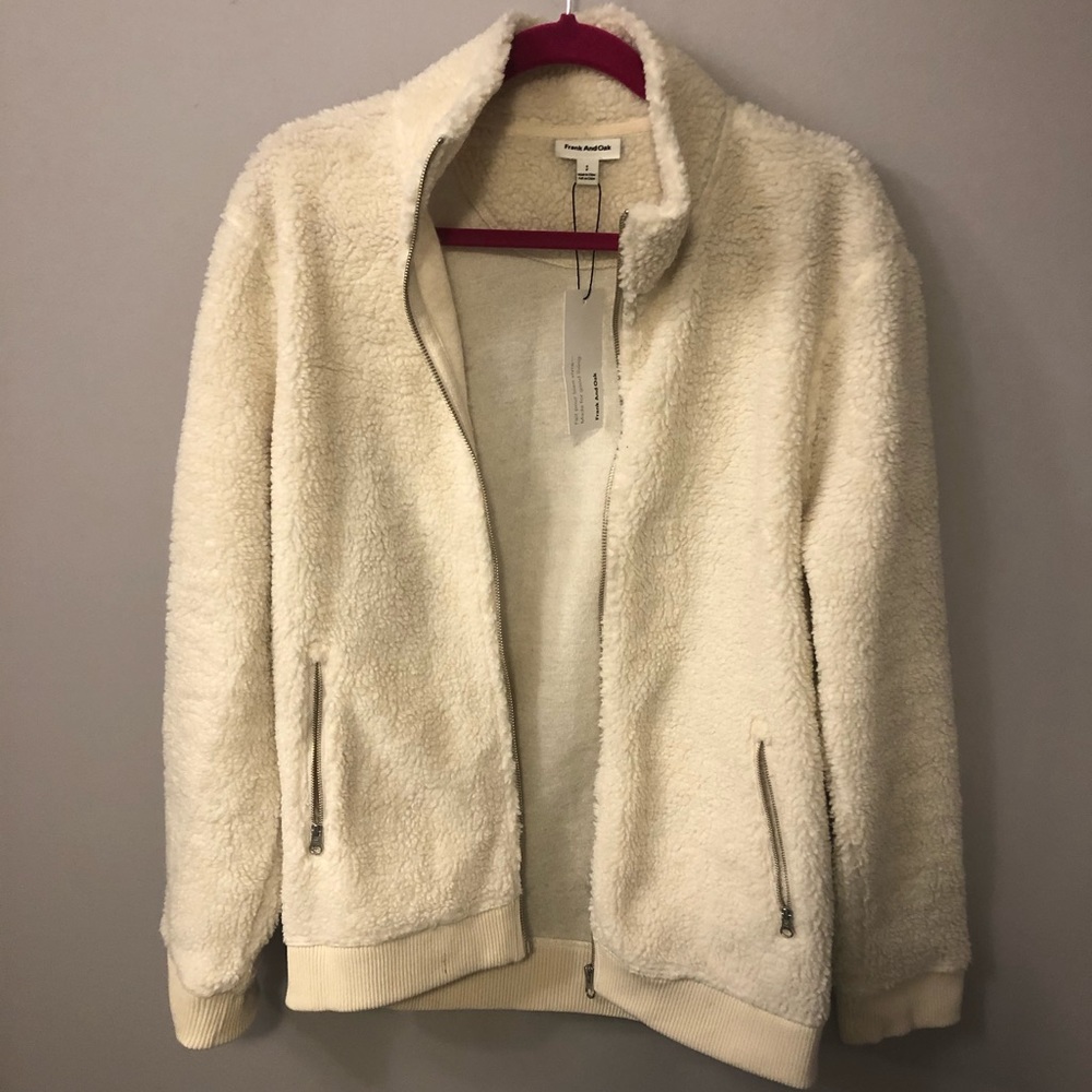 FRANK AND OAK SHERPA HOODIE (sold off Poshmark)
